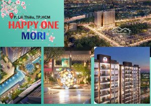 2tỷ499 căn 2pn happy one mori tp. hcm gần aeon mall, golf view ck 15%, tặng thêm 100tr kh nhanh tay