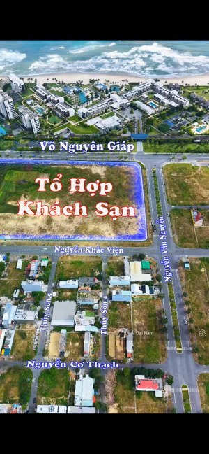 bán lô đất đường thuỷ sơn - khu bãi tắm sơn thuỷ . lh : vp nhà đất đại nam