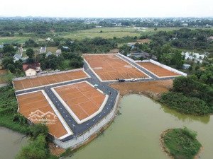 bán đất thổ cư 100m² đồng trạng cổ đông, gần đhqg & đh fpt cơ sở 2, sổ đỏ trao tay