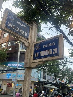 lô đất mặt tiền phố tây an thượng 105m2 ngang 5 - xây dựng 7tầng chỉ 15tỷ950