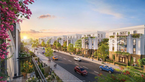 cần bán shophouse mặt đường hoàng hôn vinhomes dương kinh -mặt tiền 6m cực kỳ khan hiếm