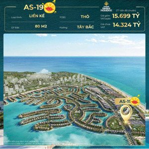 vinhomes cần giờ - sở hữu siêu phẩm liền kề as-19x trục ánh sáng 50m phân khu vịnh ngọc