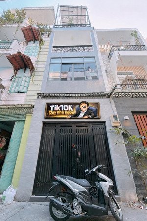 chính chủ bán gấp nhà đẹp 4 tấm đúc mặt hẻm 4m kinh doanh đa nghề 4pn 3wc dt 3,5*15 giá 6tỉ 290 tl