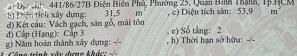 Nhà 2 tầng 39m2 3PN 2WC, 441/86/27B Điện Biên Phủ 6.2 tỷ, HH 1%