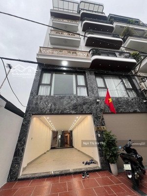 18x tỷ - bán nhà tư đình long biên | 6 tầng thang máy gara 2 ô tô full nội thất