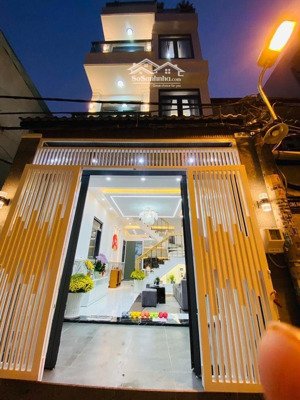 bán nhà mới futt nội thất 4m x 12m_ huỳnh tấn phát _phú xuân _ nhà bè