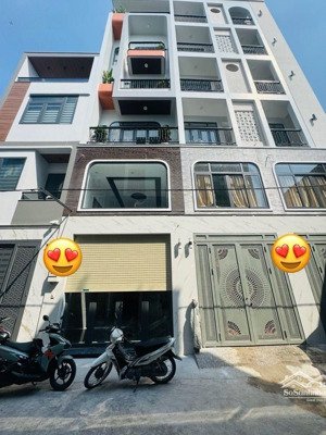 tân hòa đông giáp quận 6, tân phú nhà 6 tầng có thang máy 56m