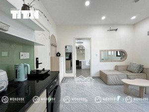 khai trương căn hộ 1 phòng ngủ - nội thất cao cấp, hiện đại - tone màu trắng sang trọng, luxury