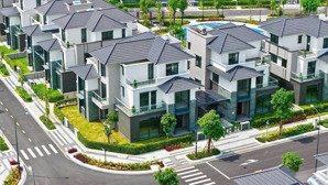 biệt thự 3 mặt giáp sông, cây xanh bao quanh, đạt giải thưởng khu đô thị xanh cao cấp của singapore