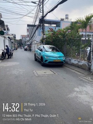 nhà 4 tầng btct - kiên cố ở liền - hxh huỳnh tấn phát 67m2 - 8.x tỷ