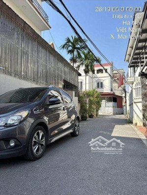 3,8 tỷ/42,3m2 đất thổ cư mai lâm, đông anh. cách 1 nhà ra trục làng oto tránh, sẵn sổ, không qh