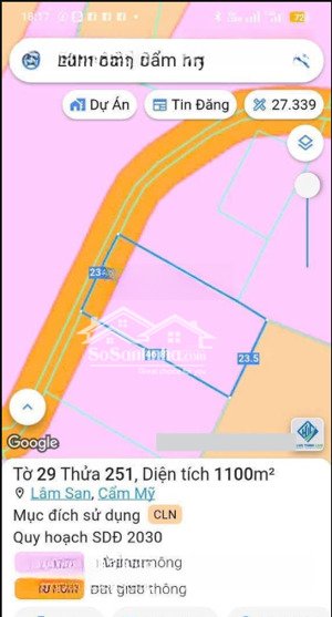 đất sào - sát nhựa - phủ hồng - giá rẻ