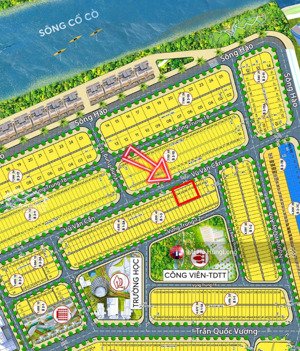 bán cặp đất đẹp vũ văn cẩn kđt phú mỹ an, đà nẵng, dt: 225m2