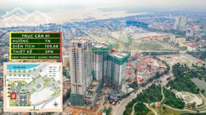 DUY NHẤT CĂN GÓC TẦNG TRUNG VIEW SÔNG HỒNG SIÊU ĐẸP TẠI VĂN LANG SKY LAKE