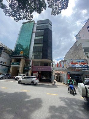 toà nhà mt 85a bùi thị xuân q1, hầm 7 tầng thang máy, dt: 6,1m x 27m, hđt 370tr/tháng, 62 tỷ