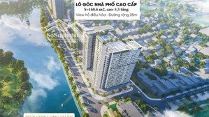 bán lô góc tt1 - 01 rice city long châu: 168,6m2, 2 mặt tiền view hồ, kinh doanh đỉnh