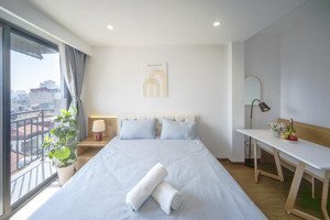 (giảm ngay 1tr tết) cho thuê căn hộ studio full nội thất, 30m2, kv kim mã - đào tấn từ 7.9tr