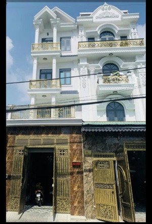 bán nhà mặt tiền 4x20m.đúc 4 tấm đường trần thị hè,phường hiệp thành.q12.lh 