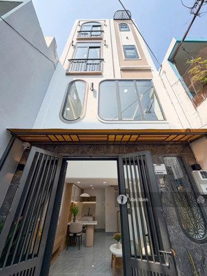 bán nhà mới xây hẻm đường lê văn duyệt phường 1 bình thạnh 3,7x7,3m 1 trệt 1 lửng 2 lầu mái btct