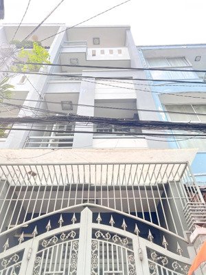 nhà 4 tầng hẻm 4m sát mt dương bá trạc - cầu nguyễn văn cừ quận 8