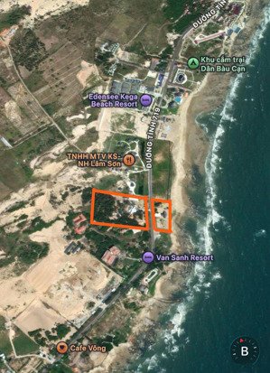 bán dự án du lịch 2.2ha mặt tiền biển lạc long quân, hàm thuận nam , lâm đồng ( bình thuận cũ)