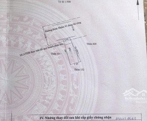 siêu phẩm đường lái thiêu 91 109m² (519 nở hậu) | đường nhựa thông