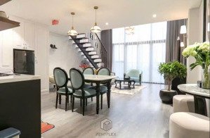 bán căn hộ duplex 76m2 taị chung cư pentstudio tầm view siêu đỉnh vừa xem pháo hoa vừa ngắm hồ tây