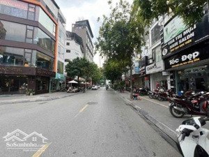 chính chủ bán mặt phố trương công giai - vỉa hè rộng, trước nhà thoáng sáng - kinh doanh sầm uất