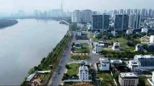 bán lô góc e38 kdc thủ thiêm villa 2 mặt tiền vũ phương đề, đường 20m &12m giá 170tr/m2