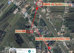 bán gấp đất tại thị trấn đầm dơi, đầm dơi, cà mau, giá 1 tỷ, diện tích 2715.6 m2