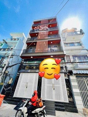 bán nhà, hx tải, 125m2 x 5 tầng, chdv 20 phòng, hậu giang, quận 6, giá 28 tỷ còn tl