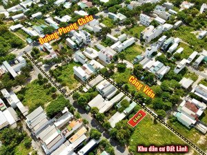 bán lô đất khu tđc đất lành vĩnh thái. diện tích 64m2 ngang 4m