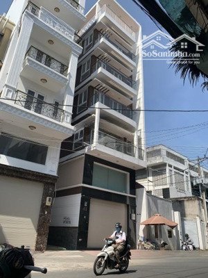 bán tòa chdv góc 2 mt bùi văn thêm - phú nhuận, 5.3x14.7m cn 78m2, 7 tầng thang máy chỉ 26 tỷ