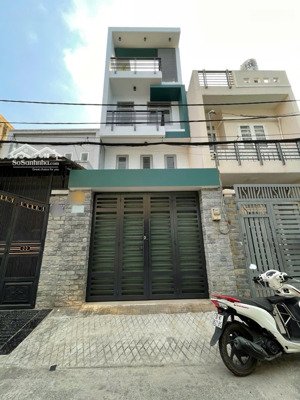 bán nhà 4 tầng hẻm nhựa 6m khu chợ gò xoài, bình hưng hòa a diện tích: 4x17m (tdt: 67.7m2)