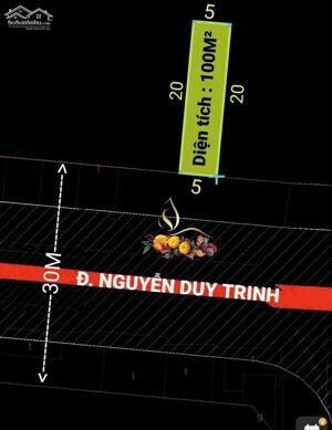 24 Tỷ-Sở Hữu Mặt Tiền Nguyễn Duy Trinh Quận 2 DT:100m2(5mx20m) Xây Dựng Hầm 4 Tầng