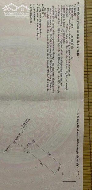 Bán đất mặt tiền tỉnh lộ 673 đuôi giáp hồ IamơNông