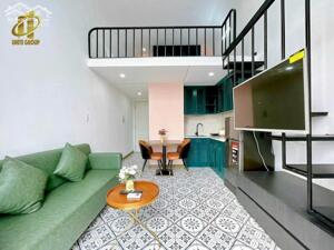 Cho thuê phòng Duplex full nội thất hiện đại mới 100% gần Etown Cộng Hoà, Tân Bình