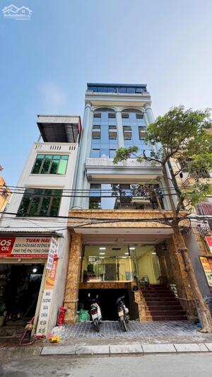 Tòa Văn Phòng Mặt Phố Đại La 140M2 9 Tầng 1 Hầm 78 Tỷ Đẹp Mới Đủ PCCC GPXD