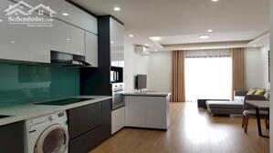 Cho thuê căn hộ dịch vụ tại Âu Cơ, Tây Hồ, 100m2, 2PN, ban công, đầy đủ nội thất hiện đại