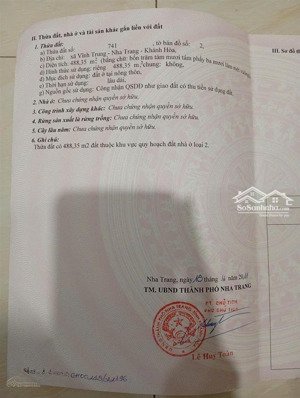 bán lô đất thích hợp cho khách băm nhỏ, thổ cư 100% (ngang 20m) hẻm ôtô 23/10 vĩnh trung