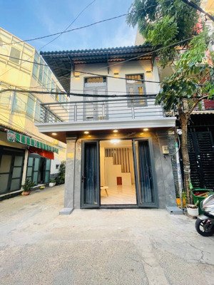 hàng hiếm sát chợ gò xoài - căn góc 2 mặt tiền hxh 6m đậu thoải mái - 2 tâng - giá chỉ 2,85 tỷ