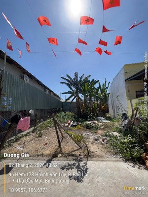 bán đất hẻm 288 hvl, đối diện công viên, nở hậu 12.2m