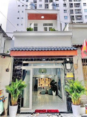 nhà phố 1 lửng 1 lầu mặt tiền đường tân thới nhất 10 giao đường trường chinh - cộng hoà