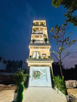 giảm giá bán lỗ nhà phố 4m x 14m 1 lửng 3 lầu hẻm nội bộ 12m có vỉa hè đường thới an 16