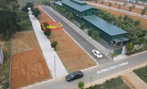chỉ 3,3 tỷ sở hữu ngay lô đất 100m2 2 mặt thoáng, mặt tiền 10m full thổ cư