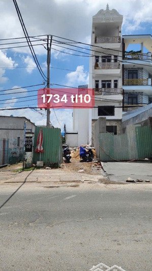 bán đất mặt tiền số 1734 tỉnh lộ 10, p.tân tạo, bình tân - dt: 4x30m - gpxd: 8 tầng