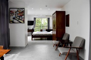 cho thuê căn hộ 1pn ban công rộng 40m2 phan thúc duyện, kế công viên gia định