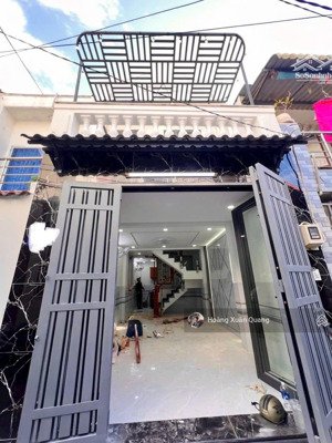 nhà mới đẹp có ban công đường trương thị hoa, hẻm 3m thông thoáng