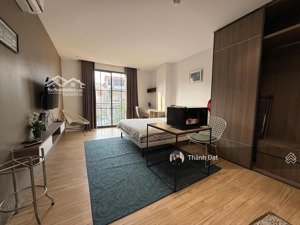 cho thuê căn hộ studio balcony - full nội thất (máy giặt riêng) - dt 38m2, ngay chợ bà chiểu q. bt
