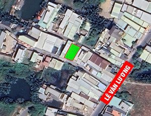bán đất 180m2, ngang 10m, cách 30m ra lê văn lương, 2 mặt tiền xe hơi, 4.5 tỷ